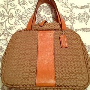Coach hand bag